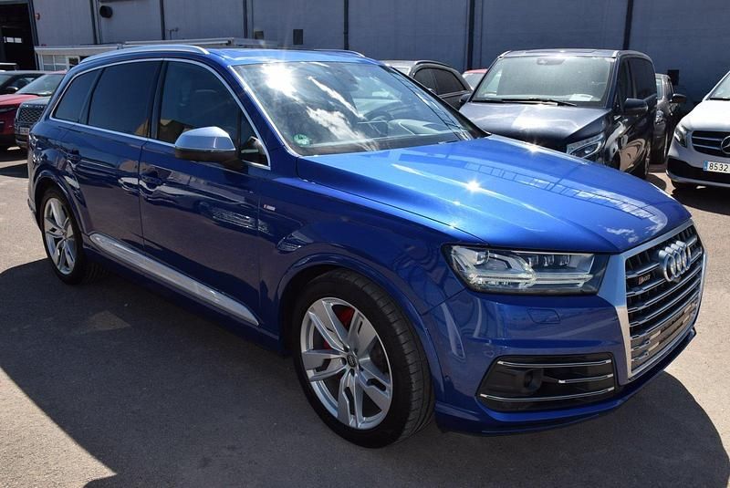 Usado Audi SQ7 Premium 435 CV (319 kW) 2016 Azul SUV