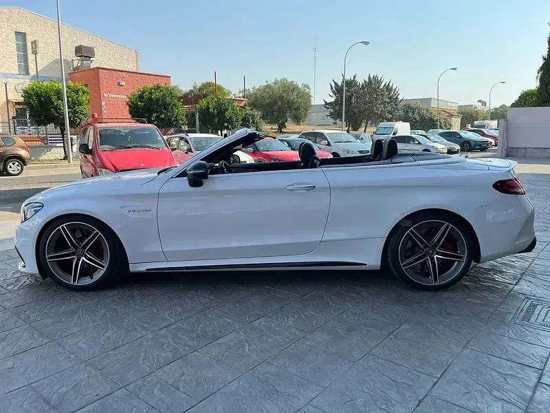 Usado Mercedes C63S AMG AMG 510 CV (375 kW) 2023 Blanco Descapotable