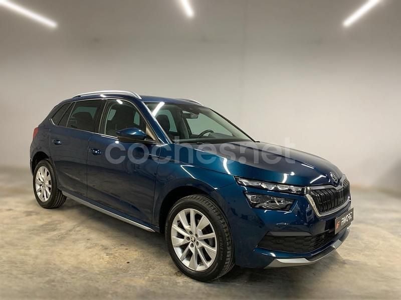Azul Usado 2021 Skoda Kamiq Ambition SUV | 14.999 € (Super precio) - Imagen 1/4