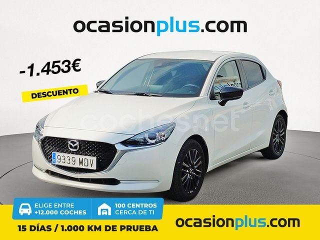 Blanco Usado 2023 Mazda 2 Edition Berlina | 14.750 € (Precio justo) - Imagen 1/4
