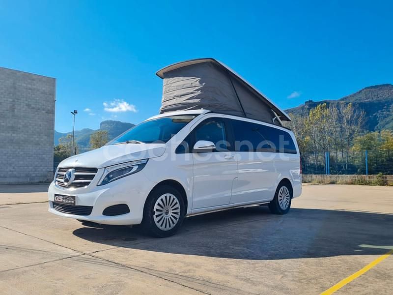 Blanco Usado 2019 Mercedes V250 Marco Polo Monovolumen | 49.990 € (Precio justo) - Imagen 1/4