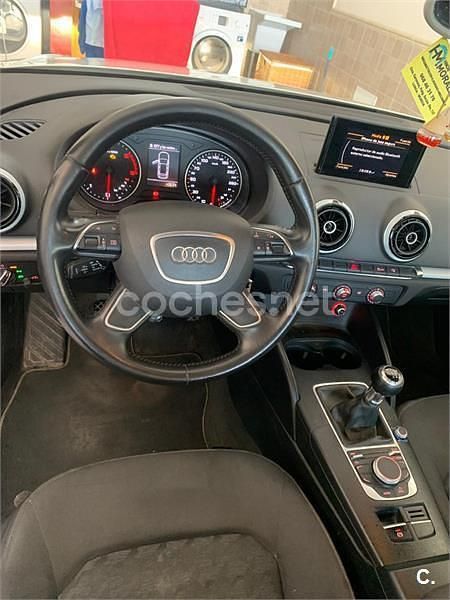 Usado Audi A3 Advanced 110 CV (80 kW) 2014 Blanco Berlina