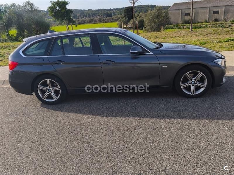 Gris / plata Usado 2014 BMW 318 Luxury Line Familiar | 7700 € (Super precio) - Imagen 1/4