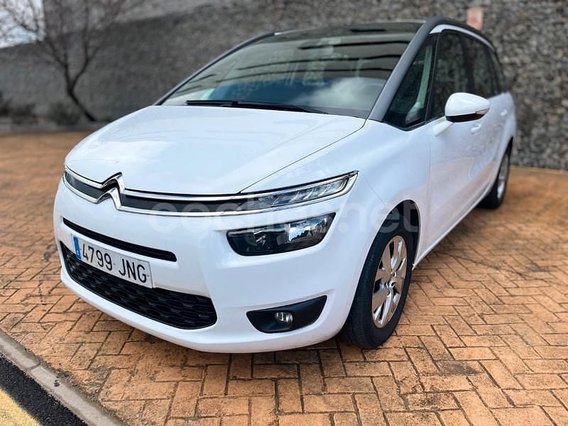 Usado Citroën Grand C4 Picasso Live 130 CV (95 kW) 2016 Blanco Monovolumen