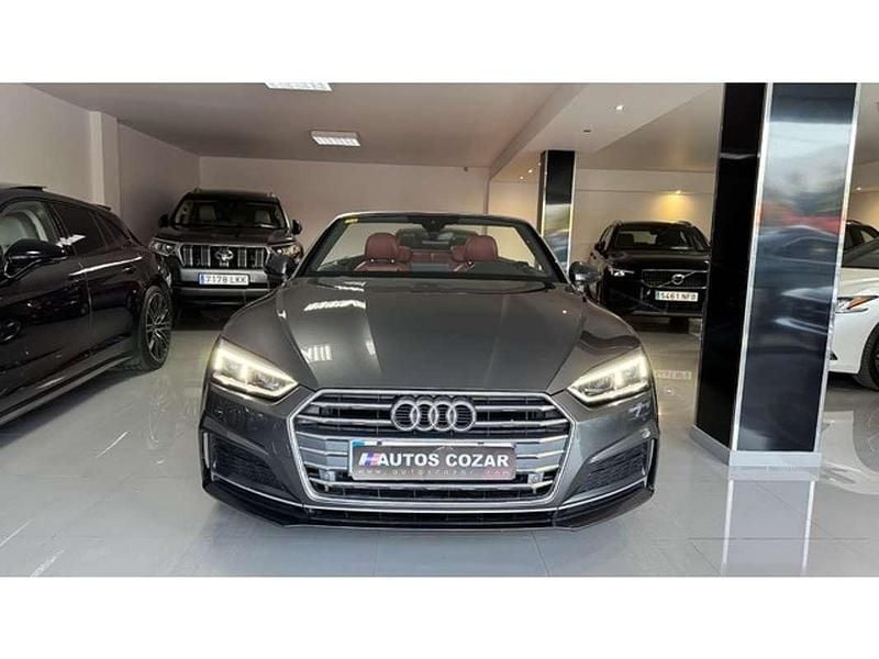 Usado Audi A5 Cabriolet S-Line 190 CV (139 kW) 2018 Gris Descapotable