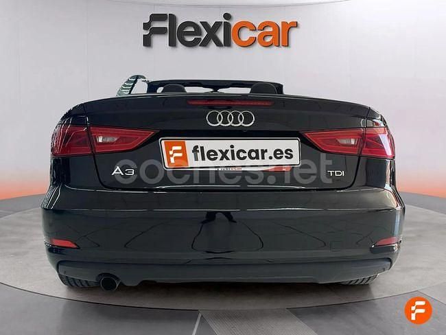 Usado Audi A3 Cabriolet Ambition 110 CV (80 kW) 2015 Negro Descapotable