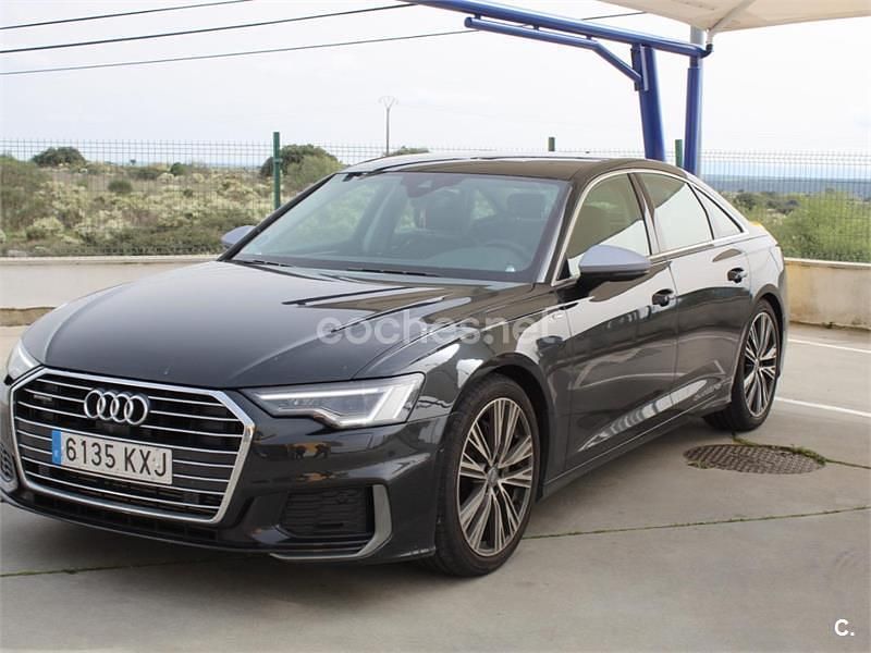 Usado Audi A6 286 CV (210 kW) 2019 Gris / plata Berlina
