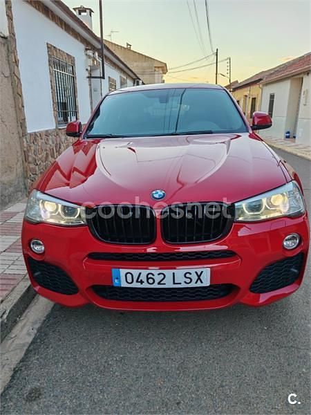 Usado BMW X4 306 CV (225 kW) 2016 Rojo SUV