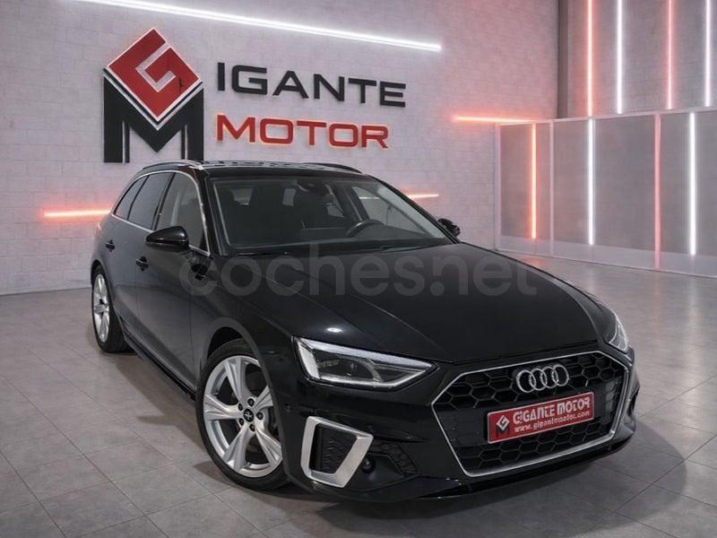 Usado Audi A4 S-Line 136 CV (100 kW) 2021 Negro Familiar