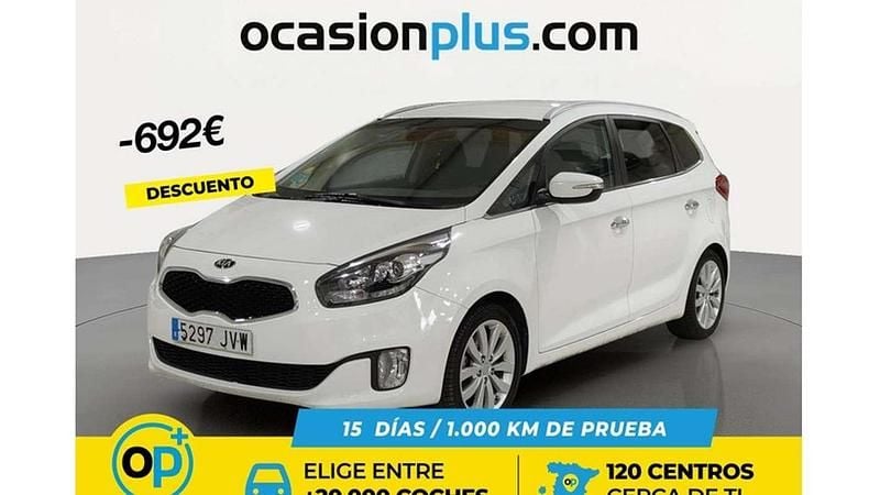 Usado Kia Carens 141 CV (103 kW) 2016 Blanco Monovolumen