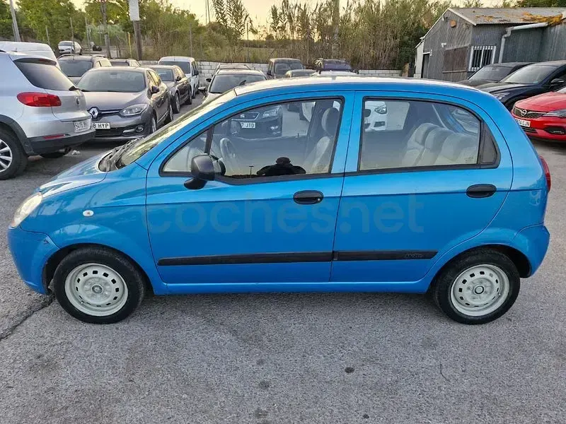 Usado Chevrolet Matiz 65 CV (47 kW) 2008 Azul Utilitario