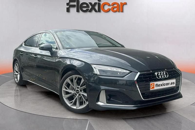 Gris Usado 2021 Audi A5 Sportback Advanced Plus Berlina | 31.290 € (Precio justo) - Imagen 1/4