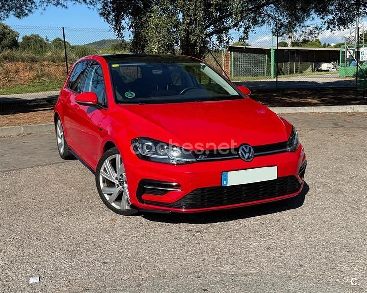 Usado VW Golf VII Sport 150 CV (110 kW) 2018 Rojo Berlina