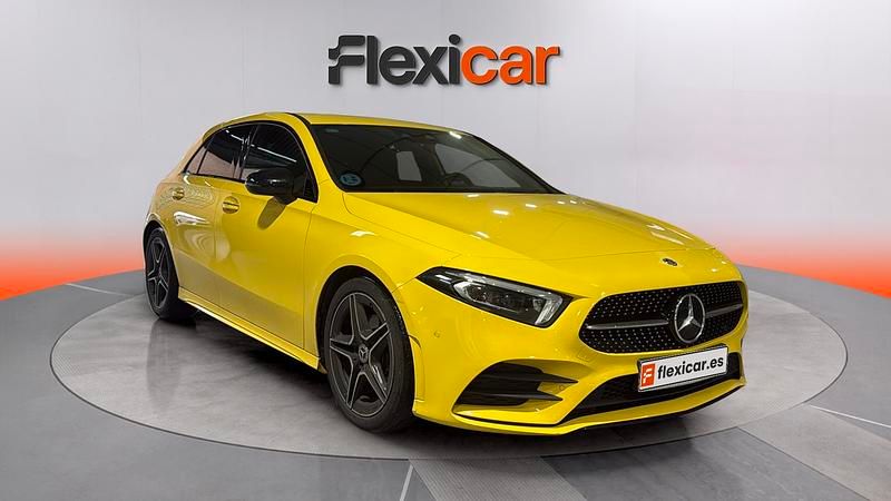 Usado Mercedes A200 150 CV (110 kW) 2020 Amarillo Berlina