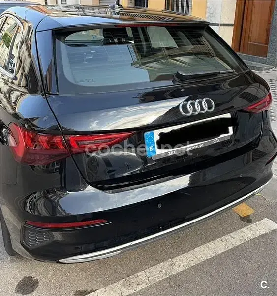 Usado Audi A3 Advanced Plus 116 CV (85 kW) 2020 Negro Berlina