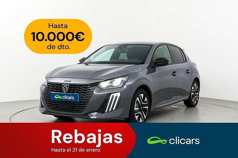 Gris Usado 2025 Peugeot 208 Allure Utilitario | 16.590 € (Buen precio) - Imagen 1/4