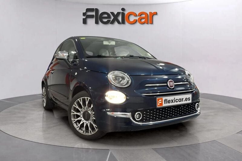 Azul Usado 2017 Fiat 500 Lounge Berlina | 7990 € (Buen precio) - Imagen 1/4