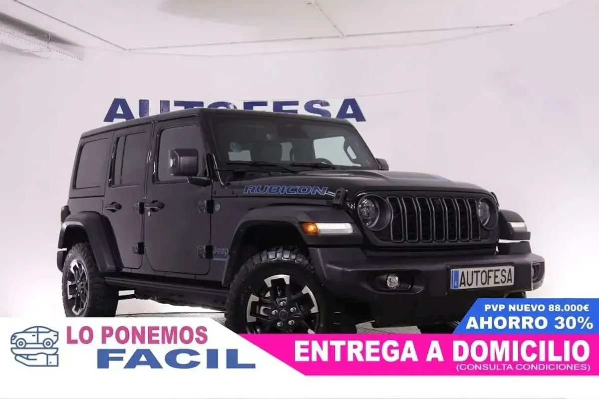 Usado Jeep Wrangler Rubicon 381 CV (280 kW) 2024 Negro SUV