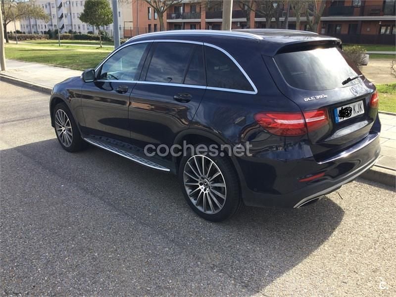 Usado Mercedes GLC350 AMG line 320 CV (235 kW) 2017 Azul SUV