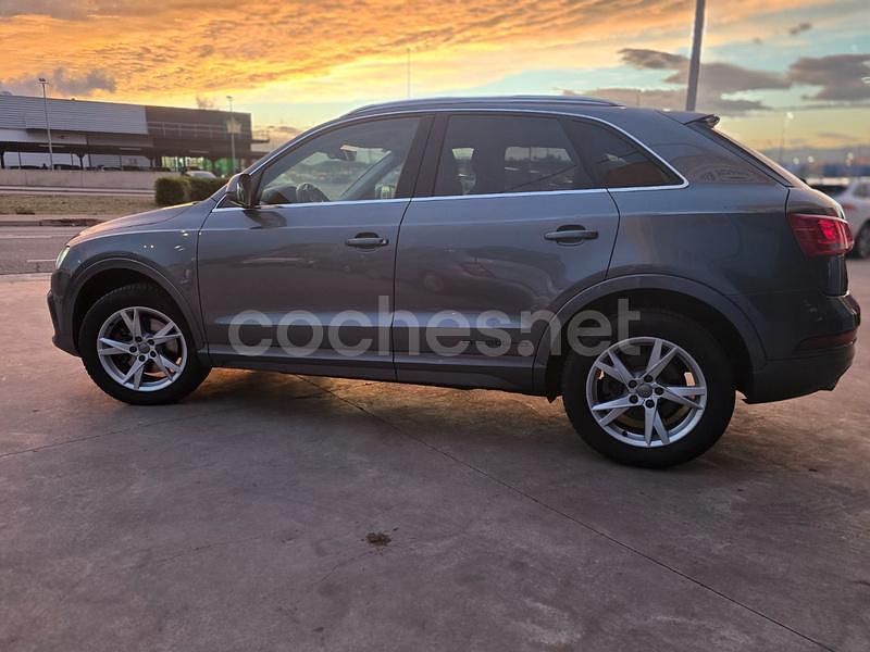 Usado Audi Q3 150 CV (110 kW) 2016 Gris / plata SUV