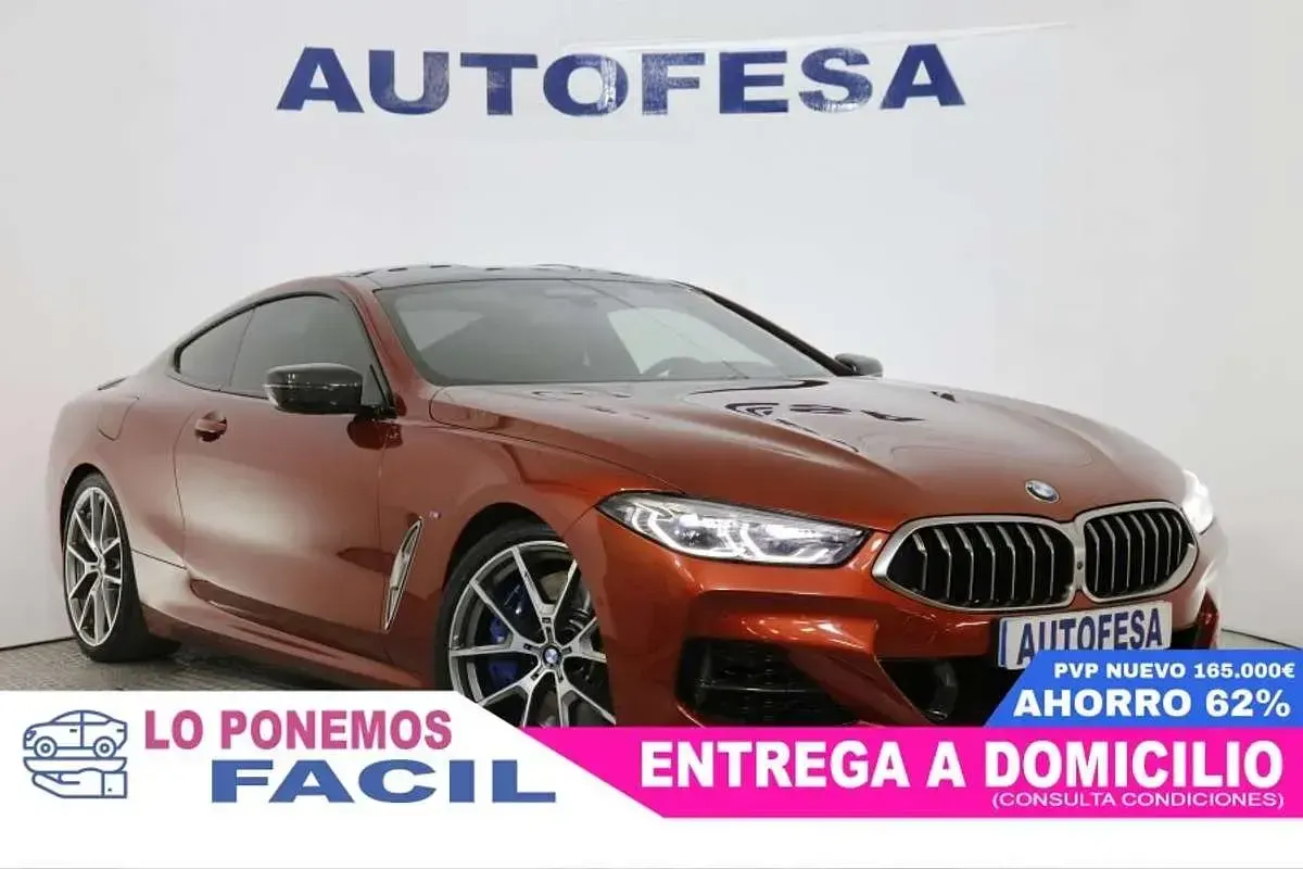 Begagnad BMW M850 530 HK (389 kW) 2019 Orange Sportkupé