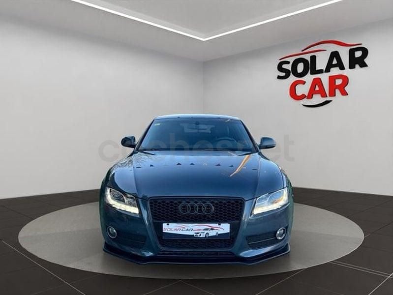 Usado Audi A5 180 CV (132 kW) 2009 Gris / plata Coupe