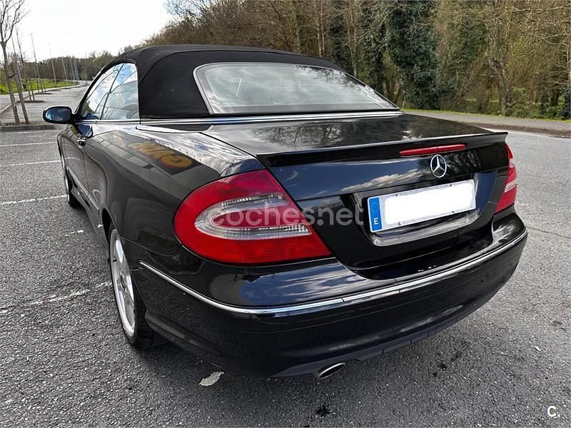 Usado Mercedes CLK320 Avantgarde 218 CV (160 kW) 2004 Negro Descapotable
