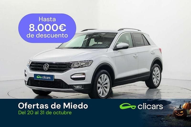 Blanco Usado 2021 VW T-Roc Advance SUV | 19.590 € (Super precio) - Imagen 1/4