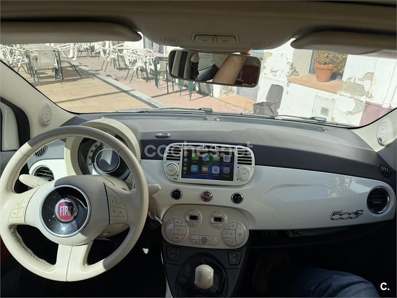 Usado Fiat 500C 85 CV (62 kW) 2012 Blanco Descapotable