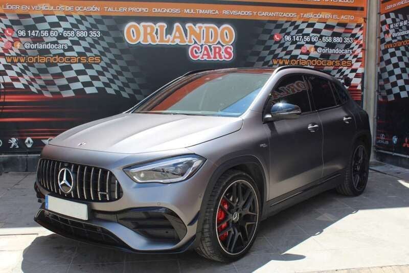 Gris Usado 2020 Mercedes GLA45 AMG AMG SUV | 61.900 € (Un poco caro) - Imagen 1/4