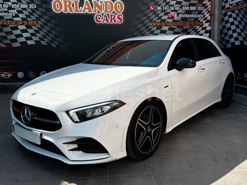 Blanco Usado 2021 Mercedes A180 Berlina | 24.900 € (Precio justo) - Imagen 1/4