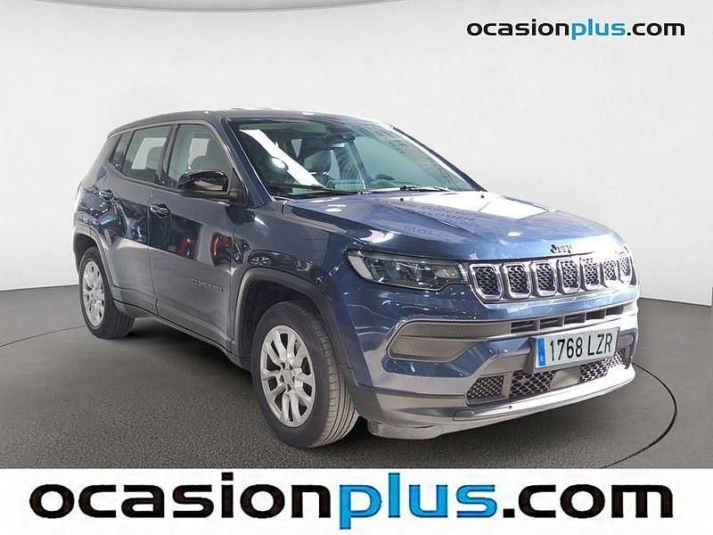 Usado Jeep Compass Longitude 131 CV (96 kW) 2022 Negro SUV