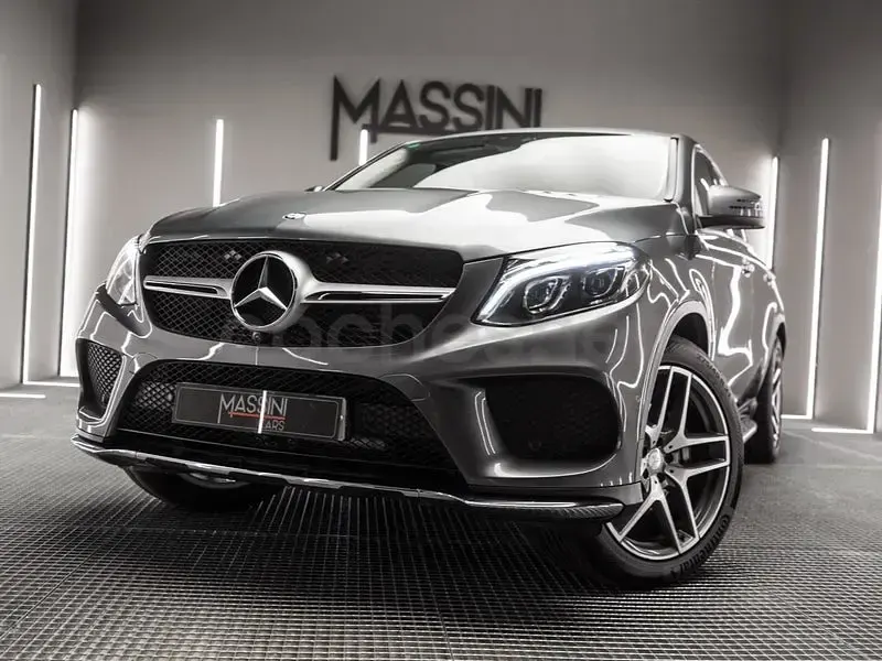 Usado Mercedes GLE350 258 CV (189 kW) 2017 Gris / plata SUV