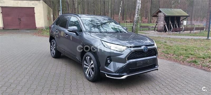 Gris / plata Usado 2022 Toyota RAV4 Hybrid Plus SUV | 36.990 € (Precio justo) - Imagen 1/4