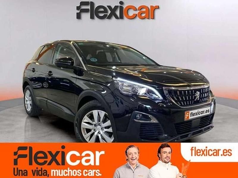 Negro Usado 2017 Peugeot 3008 Active Monovolumen | 16.290 € (Precio justo) - Imagen 1/4