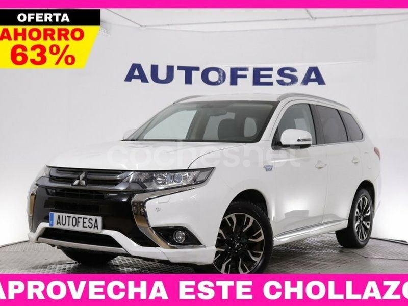 Blanco Usado 2016 Mitsubishi Outlander P-HEV SUV | 16.950 € (Precio justo) - Imagen 1/4