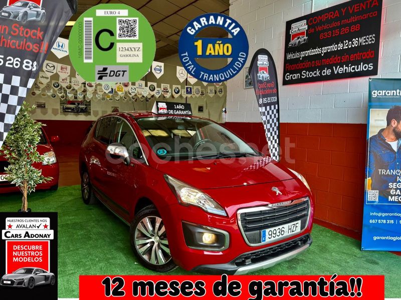 Rojo Usado 2014 Peugeot 3008 Style Berlina | 6490 € (Precio justo) - Imagen 1/4