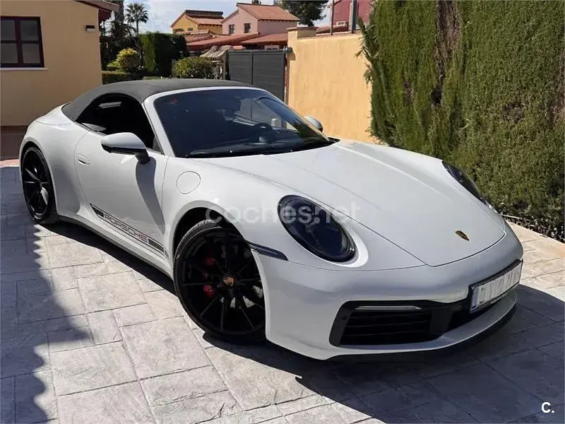 Usado Porsche 911 Carrera 4S Cabriolet 450 CV (330 kW) 2020 Blanco Descapotable