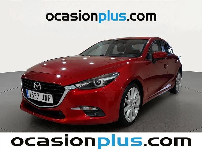 Usado Mazda 3 Luxury 120 CV (88 kW) 2017 Rojo Berlina