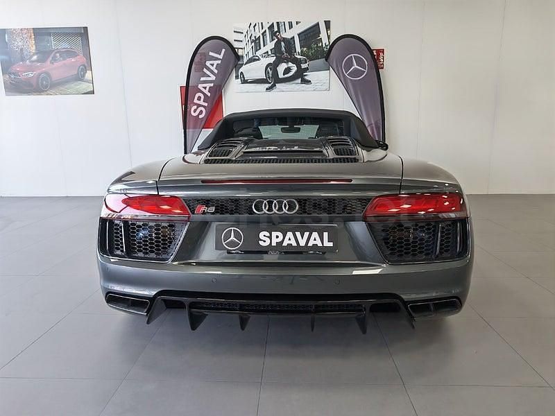 Usado Audi R8 Spyder 540 CV (397 kW) 2018 Gris / plata Descapotable