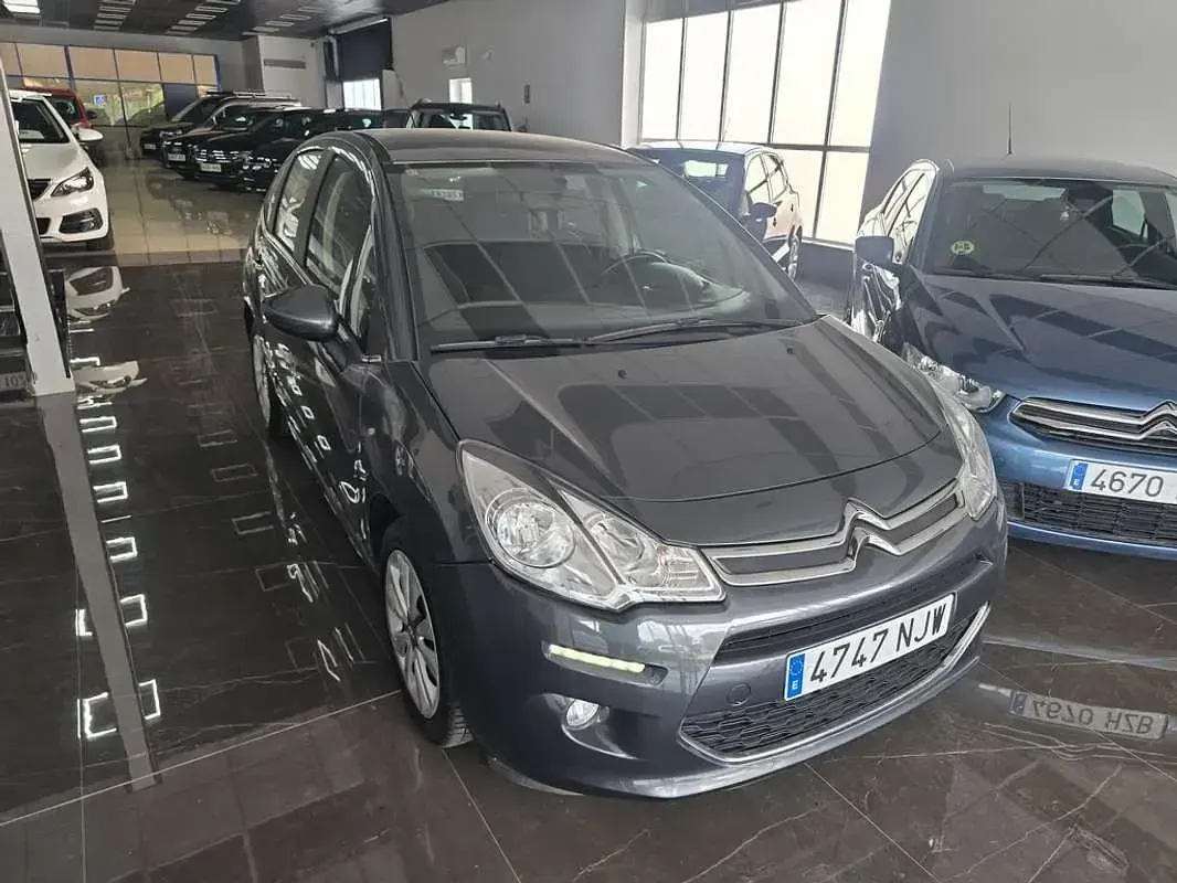 Usado Citroën C3 Tonic 68 CV (50 kW) 2015 Gris Utilitario