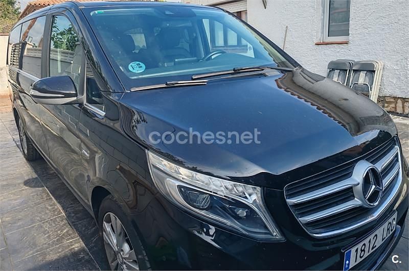 Negro Usado 2014 Mercedes V220 Avantgarde Monovolumen | 29.800 € (Precio justo) - Imagen 1/4
