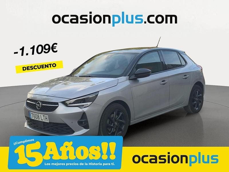 Gris Usado 2021 Opel Corsa GS Line Berlina | 12.200 € (Precio justo) - Imagen 1/4