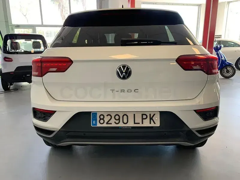 Usado VW T-Roc Advance 115 CV (84 kW) 2021 Blanco SUV