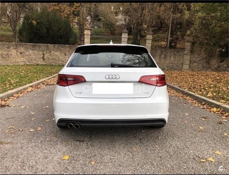 Usado Audi A3 S-Line 150 CV (110 kW) 2015 Blanco Berlina