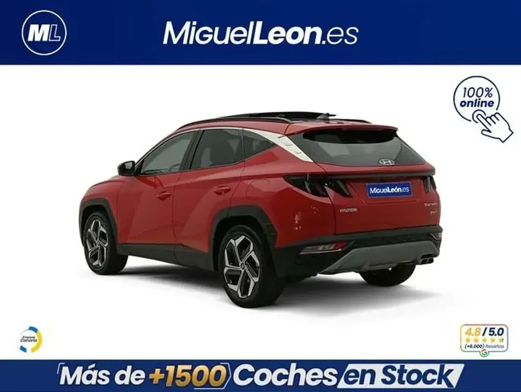 Usado Hyundai Tucson 265 CV (194 kW) 2021 Rojo SUV