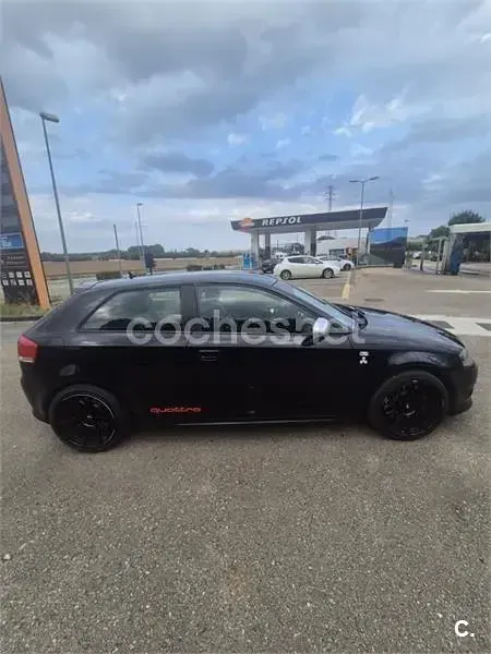 Usado Audi S3 265 CV (194 kW) 2007 Negro Utilitario