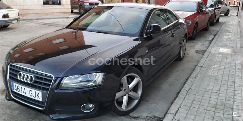 Negro Usado 2008 Audi A5 Coupe | 7500 € (Precio justo) - Imagen 1/3