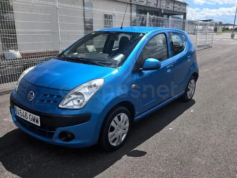 Usado Nissan Pixo Acenta 68 CV (50 kW) 2009 Azul Utilitario