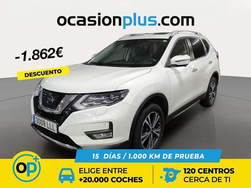 Blanco Usado 2020 Nissan X-Trail N-Connecta SUV | 20.490 € (Precio justo) - Imagen 1/4